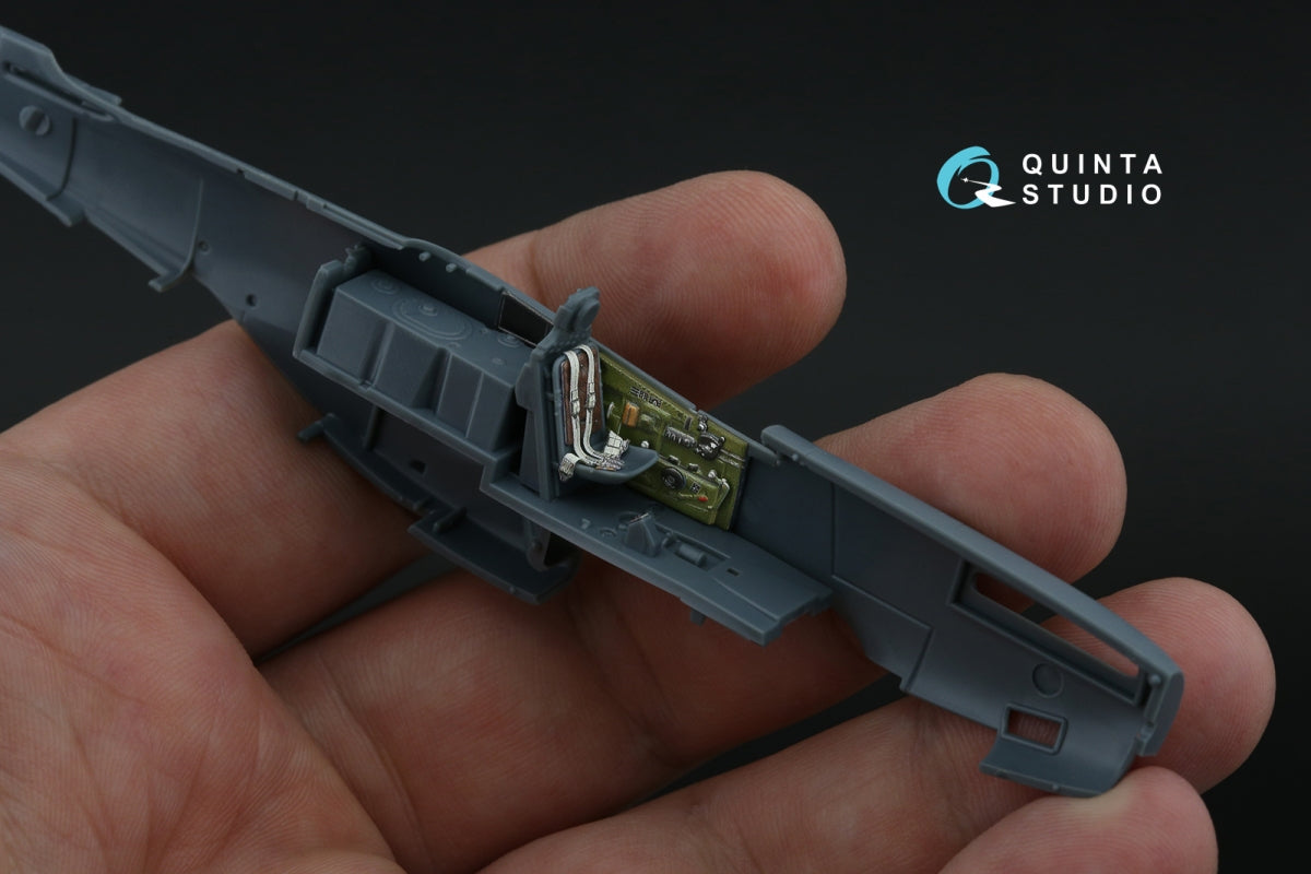 Quinta Studio QD72182 P-51D Mustang Late 3D-Printed &amp;amp; coloured Interior on decal paper (Eduard) 1/72 – zdjęcie 12