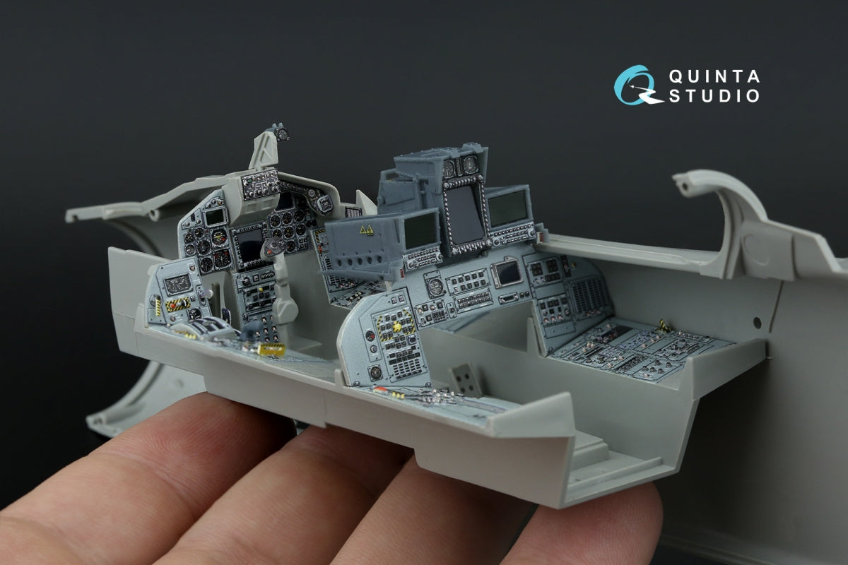 Quinta Studio QDS+32228 Tornado Gr.4 Intérieur imprimé en 3D et coloré sur papier décalcomanie (Italeri) (Petite version) (avec pièces en résine imprimées en 3D) 1/32 – image 10