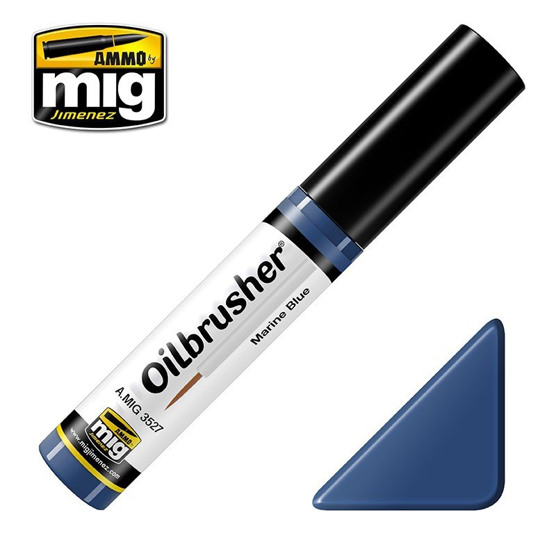 Munitions de Mig Jimenez 3527 Oilbrusher BLEU MARINE