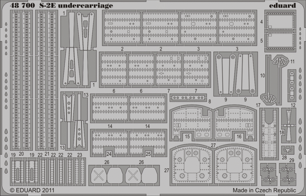 Eduard BIG49277 S-2E pour KINETIC 1/48 – Bild 4