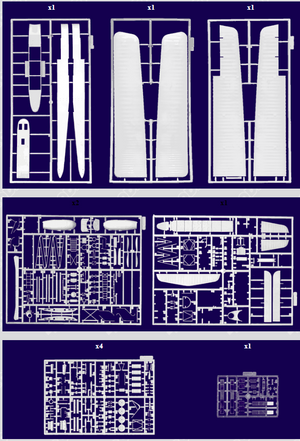 Roden 055 Zeppelin-Staaken R.VI 1/72 – image 3