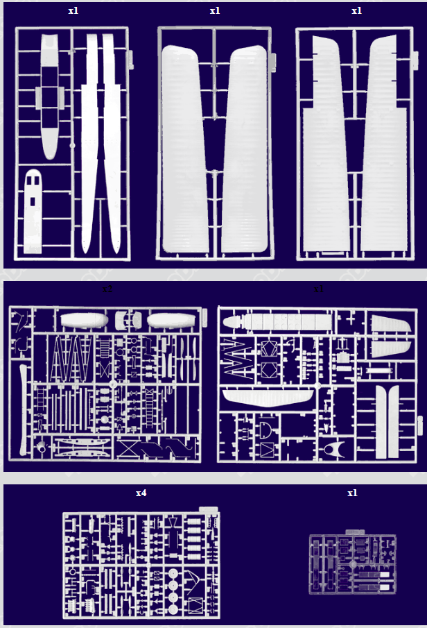 Roden 055 Zeppelin-Staaken R.VI 1/72 – image 3