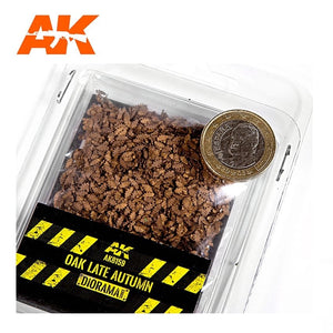 AK Interactive AK8159 Feuilles de chêne de fin d&amp;#39;automne 75 mm / 90 mm 1/32 1/35 – immagine 2