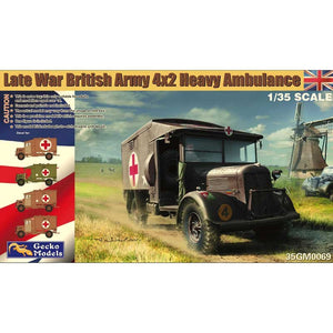 Gecko Models 35GM0069 Ambulance lourde 4_2 de l&amp;#39;armée britannique (fin de guerre) au 1/35