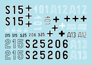 Star Decals 35-C1122 SS-Panthers n° 5 1/35 – Bild 2