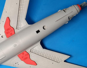Omask 74884 Mig-17 PF/PFU wheel bay plugs (for Trumpeter 80336, 80337) 1/48 – zdjęcie 2