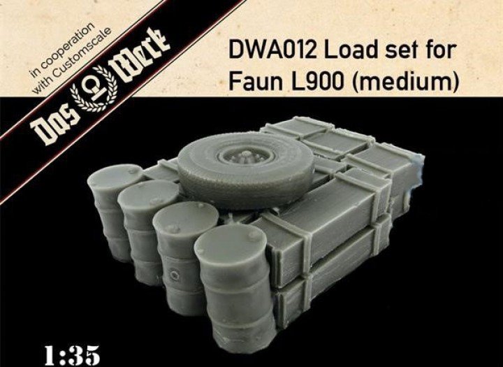 Kit de chargement Das Werk DWA012 pour Faun L900 (moyen) 1/35