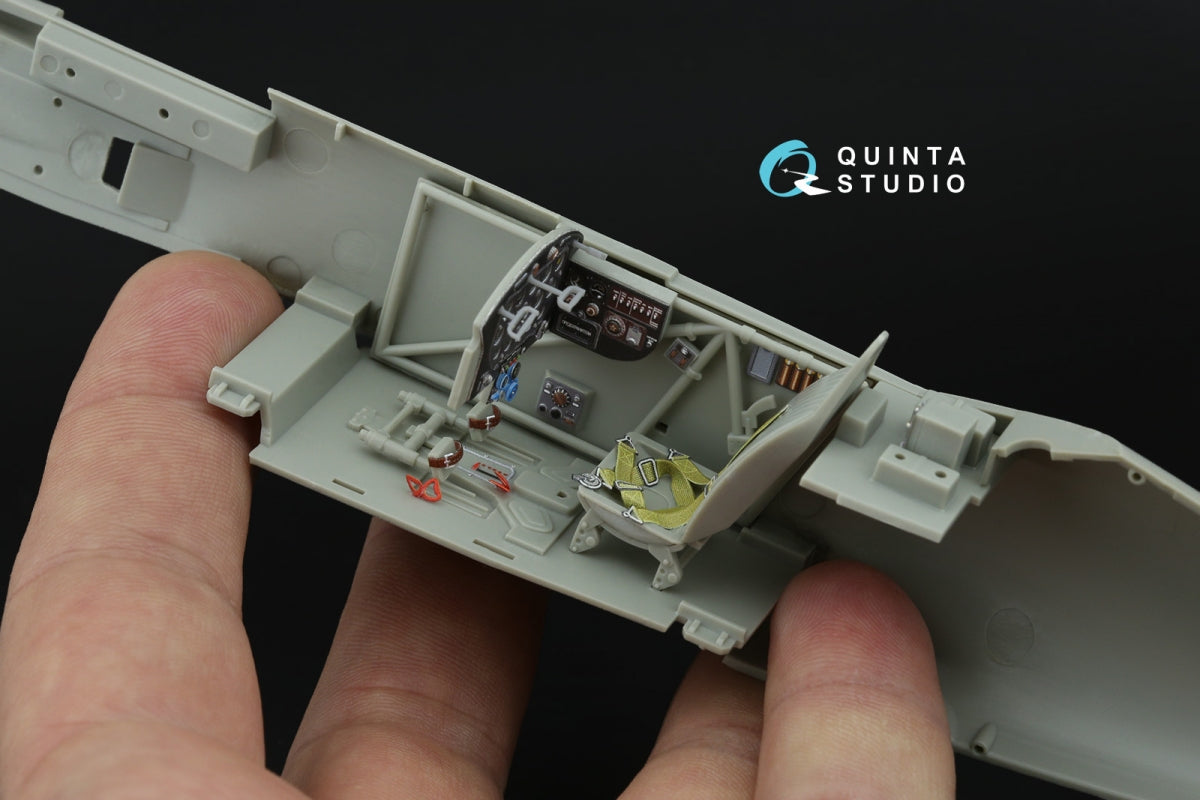 Intérieur du MiG-3 Quinta Studio QD+32241 imprimé en 3D et coloré sur papier décalcomanie (Trumpeter) (avec pièces en résine imprimées en 3D) 1/32 – image 10
