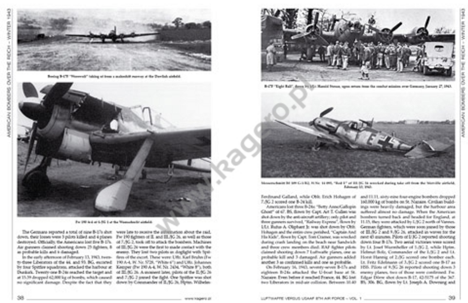 Kagero 12019 Luftwaffe contre USAAF 8th Air Force vol. Je FR – image 4