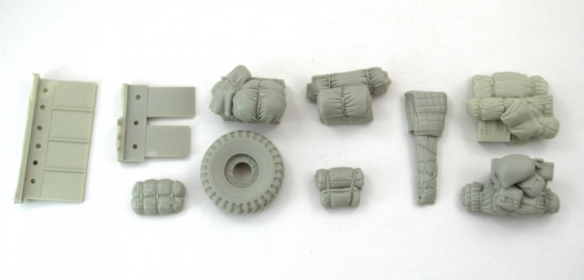 Ensemble de rangement Panzer Art RE35-725 AEC Mk.III au 1/35
