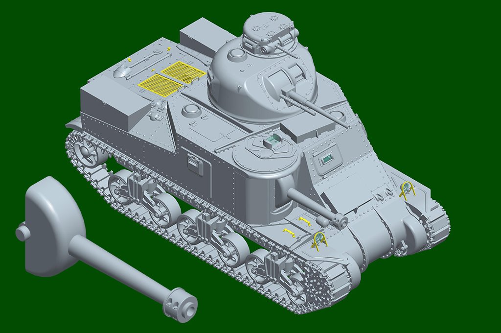 J&amp;#39;adore le kit 63519 M3A5 Char moyen 1/35 – image 16