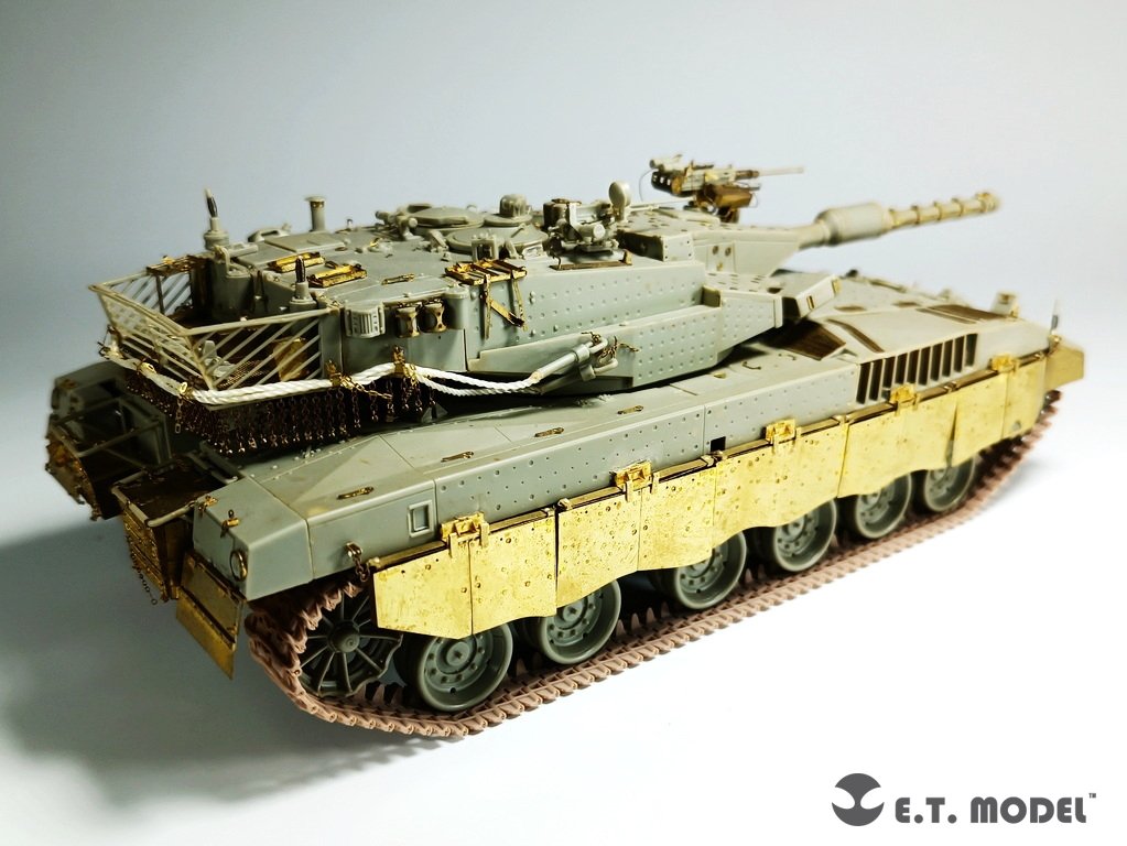 ET Model P35-055 Char de combat principal israélien Merkava Mk.III Chenilles fonctionnelles (Impression 3D) 1/35  – image 5