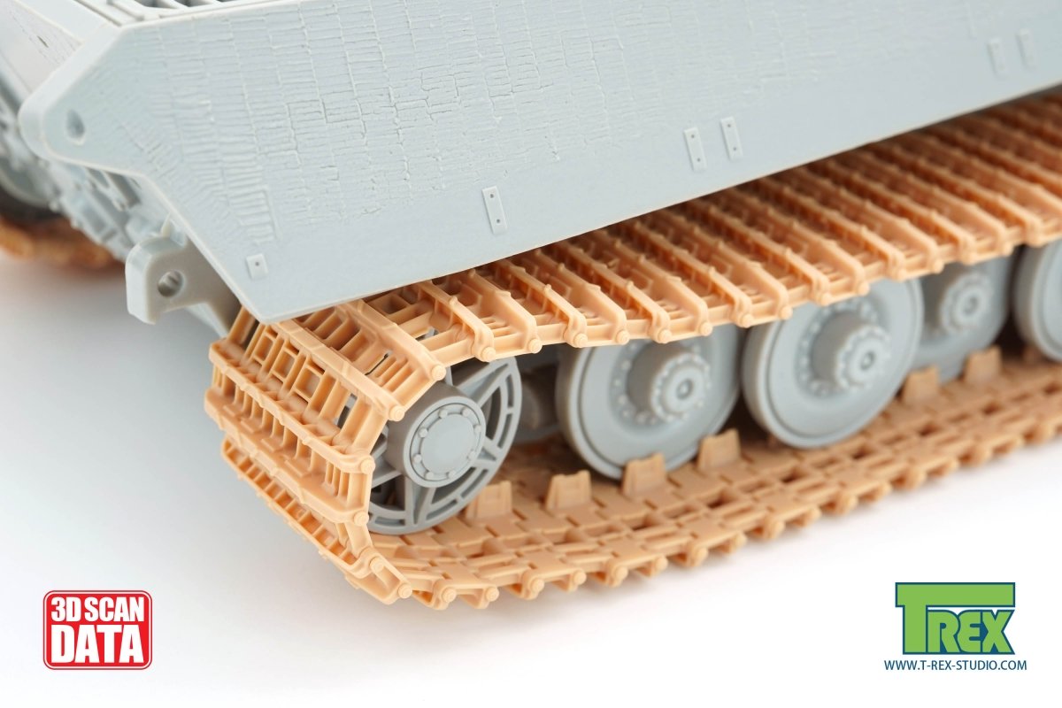 Chenilles T-Rex Studio TR85052 Jagdtiger pour suspension Porsche 1/35 – image 4