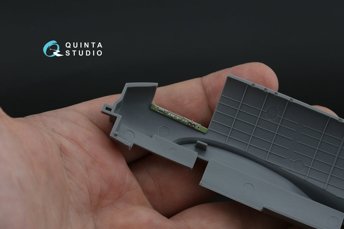 Intérieur imprimé en 3D et coloré sur papier décalcomanie Quinta Studio QDS-48554 Bristol Beaufighter Mk.VI (Tamiya) (petite version) 1/48 – Bild 6