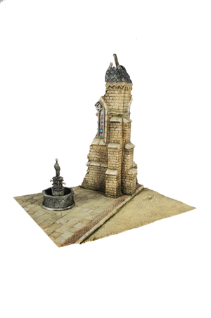 RT-Diorama 35038 Socle de diorama : Coin d’église « Sanctuaire oublié » 1/35 – immagine 5