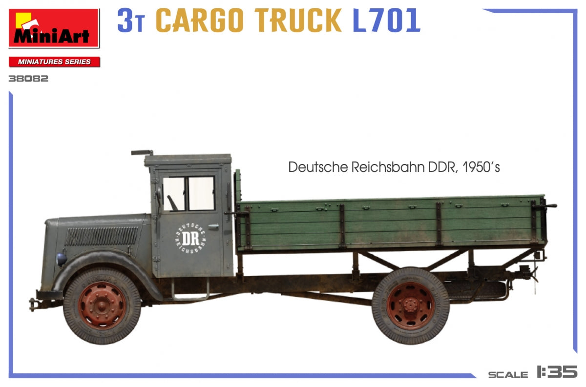 Camion cargo MiniArt 38082 3T L701 1/35 – imagen 5