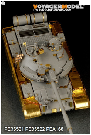 Maquette Voyager PE35521 Char moyen russe moderne T-62 Mod.1984 de base pour TRUMPETER 01554 1/35 – immagine 2