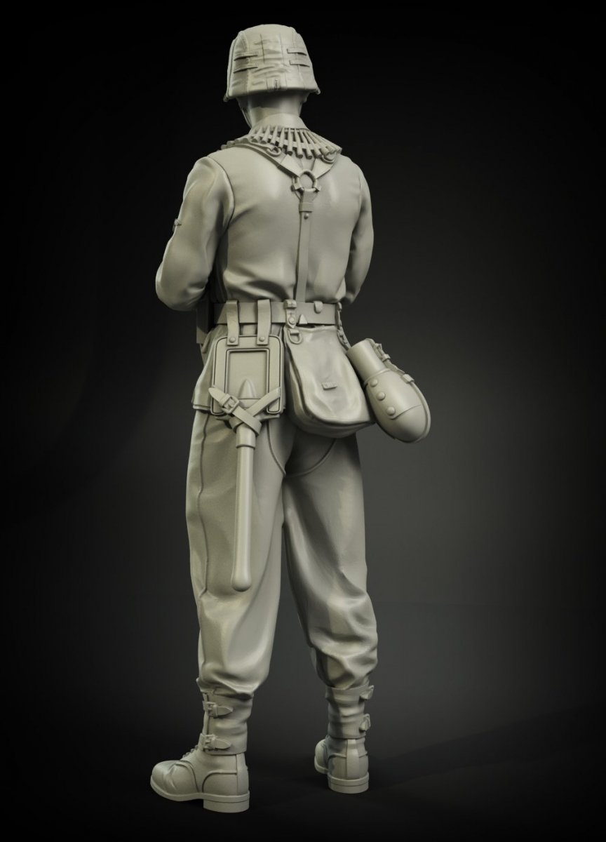 Panzer Art FI35-039 Waffen-SS MG-42 mitrailleur 1/35 – image 4