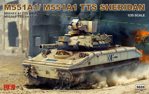 Maquette Rye Field 5020 M551A1/ A1TTS SHERIDAN 1/35