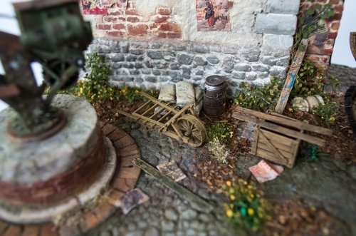 RT-Diorama 35308 Socle de diorama : « Port fluvial de la Marne », Première Guerre mondiale, échelle 1/35 – image 12