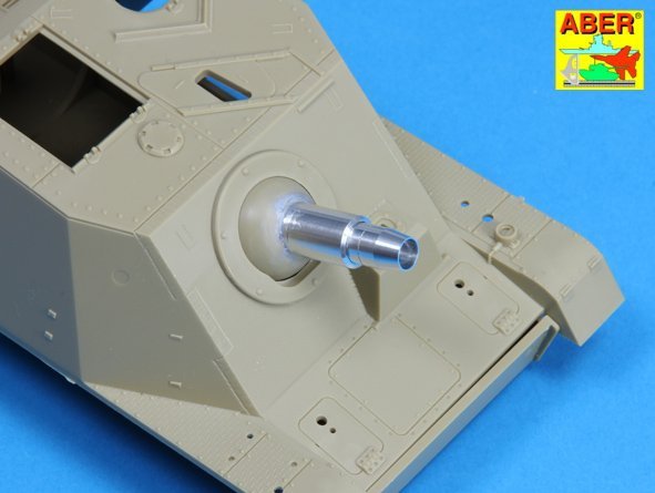 Canon Aber 35L-123 allemand de 15 cm StuH 43 pour Stu.Pz. IV BRUMBAR moyen/tardif (1/35) – immagine 6