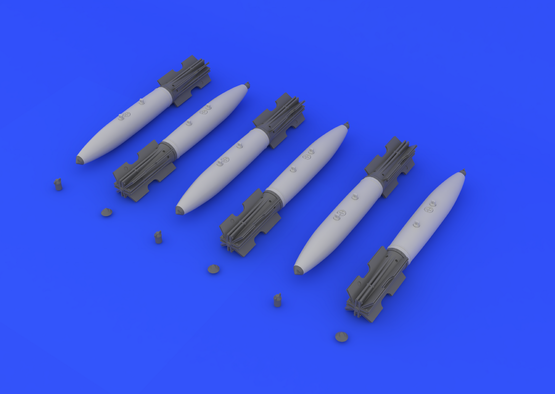 Bombe Eduard 648137 Mk.82 avec aérofrein, fin du 1/48 – image 2