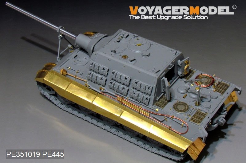 Maquette Voyager PE351019 Jagdtiger allemand de la Seconde Guerre mondiale (modèle de base) pour TAKOM 8001 au 1/35  – immagine 10