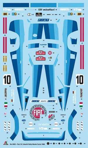 Italeri 3662 FIAT 131 Abarth Rally 1/24 – image 4