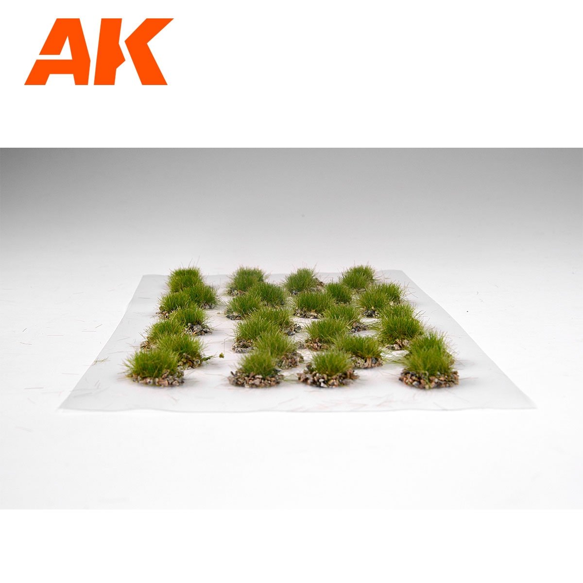 AK Interactive AK8249 Touffe d&amp;#39;herbe avec pierres - Début d&amp;#39;automne