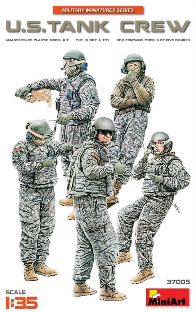 MiniArt 37005 Équipage de char américain moderne 1/35