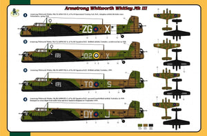 Fly 72005 Armstrong Whitworth Whitley Mk.III 1/72 – immagine 3