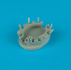 Échappement correct Quickboost QB48059 I-16 Eduard 1/48