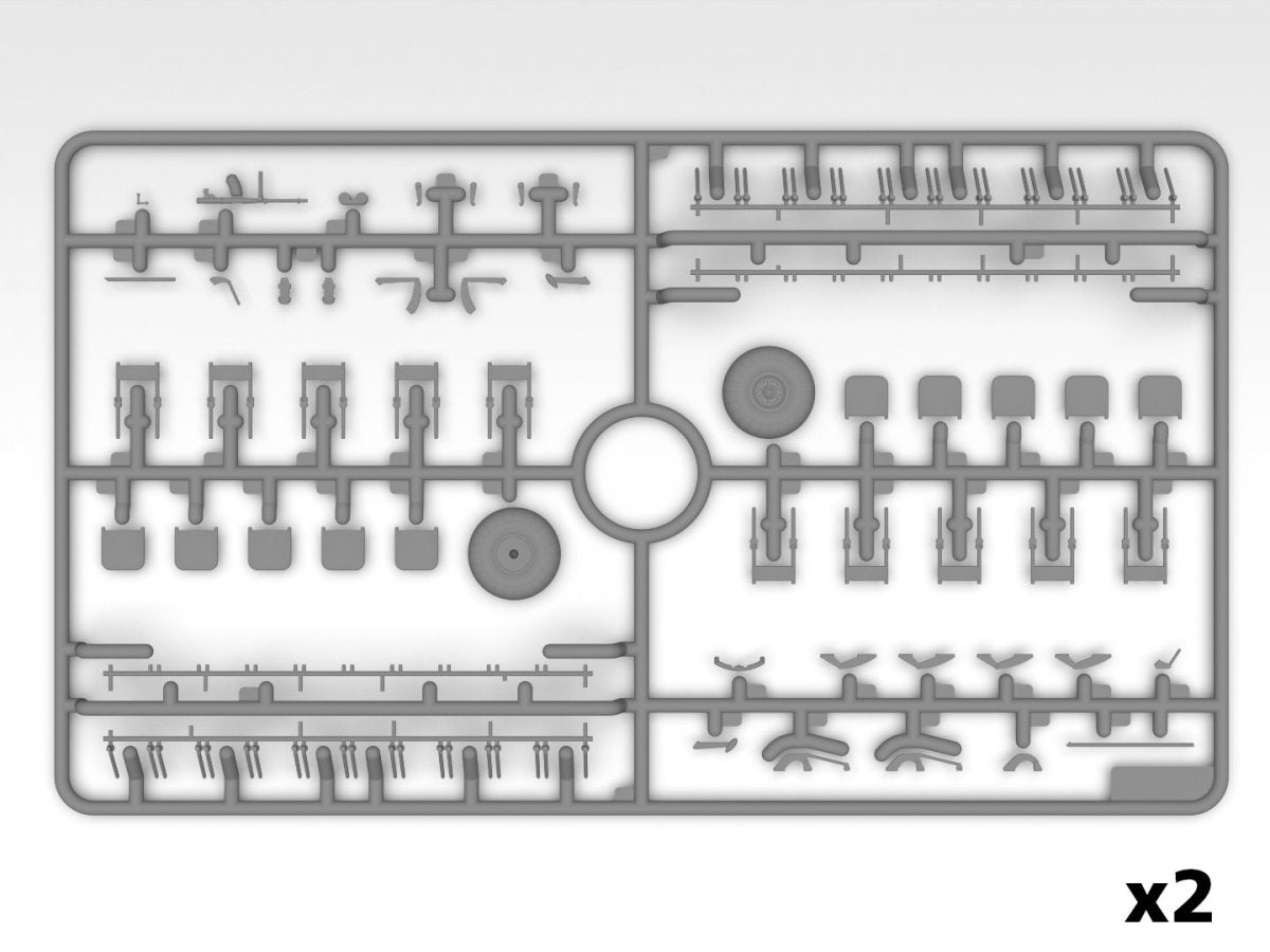 ICM 48226 Gotha Go 242A Planeur d&amp;#39;atterrissage allemand de la Seconde Guerre mondiale 1/48  – immagine 16