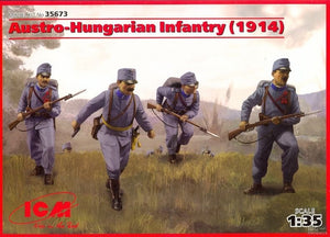 ICM 35673 Infanterie austro-hongroise (1914) (4 figurines)