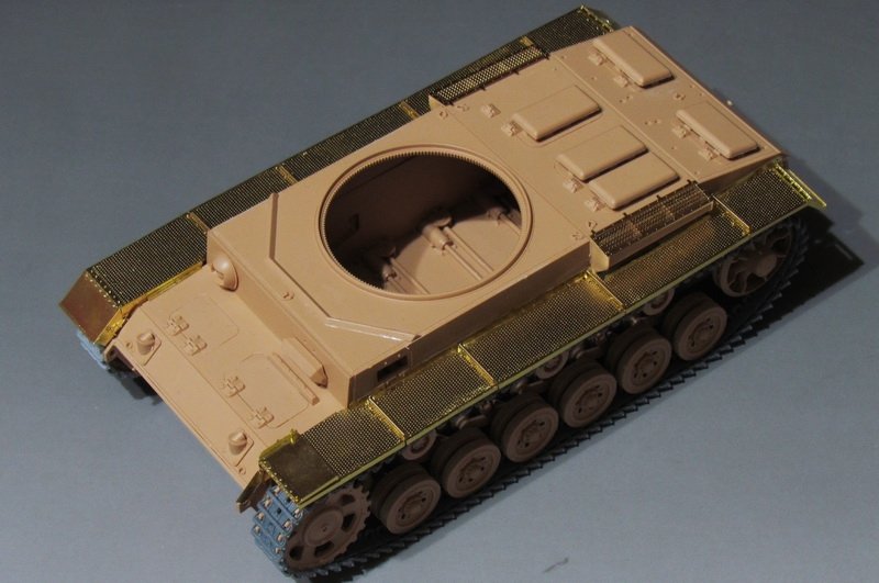 Maquette Voyager PE35158 Ailes de la Seconde Guerre mondiale pour Panzer III version intermédiaire/tardive (pour DRAGON) 1/35  – Bild 2