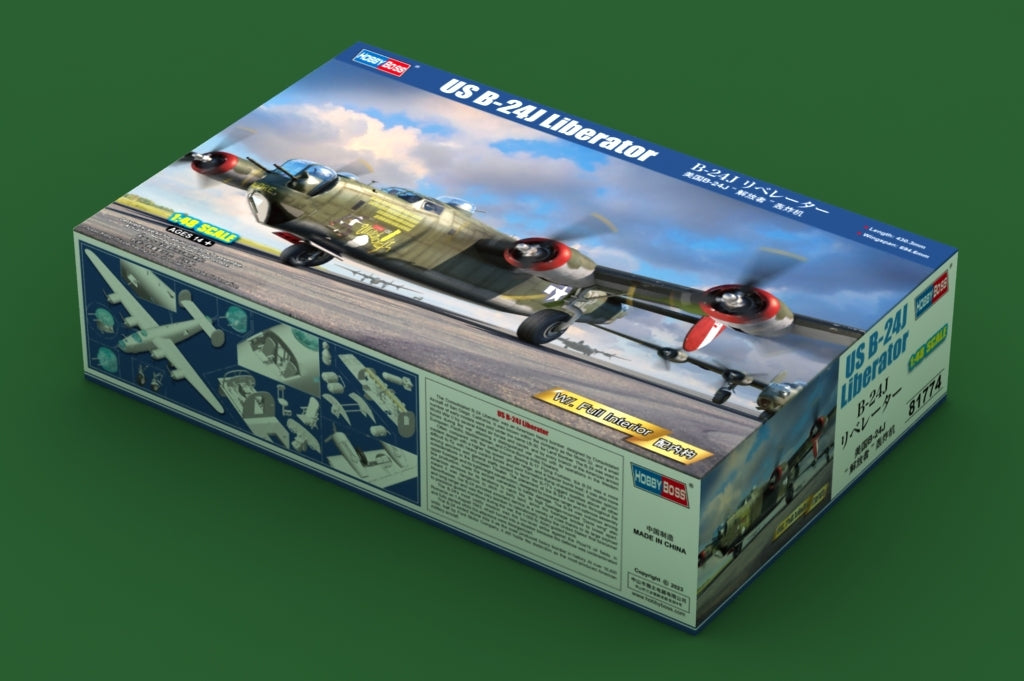 Hobby Boss 81774 Consolidated B-24J Liberator 1/48 – immagine 2