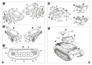 Armory Models 72203 Pz.Kpfw.II Ausf.L Luchs, char de reconnaissance léger allemand de la Seconde Guerre mondiale 1/72 – image 6