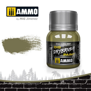 Munitions Mig 0607 DRYBRUSH Vert 40 ml