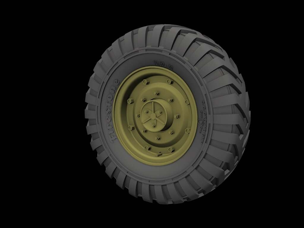 Panzer Art RE35-606 Roues de route Chevrolet C60 (Firestone) 1/35 