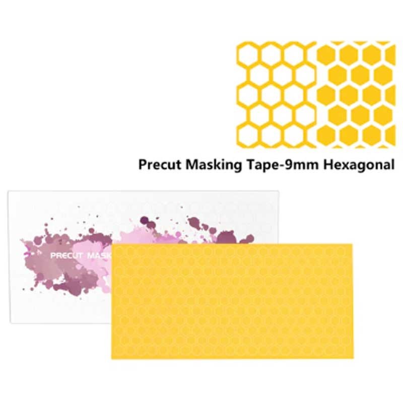 Ruban de masquage prédécoupé DSPIAE PMT-H09 9 mm - Hexagonal 9 mm