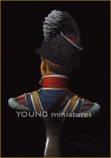 Young Miniatures YH1802 TAMBOUR 23e PIED FUSILEERS ROYAUX WELSH 1/10 – immagine 3