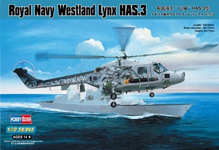 Hobby Boss 87237 Royal Navy Westland Lynx HAS.3 1/72
