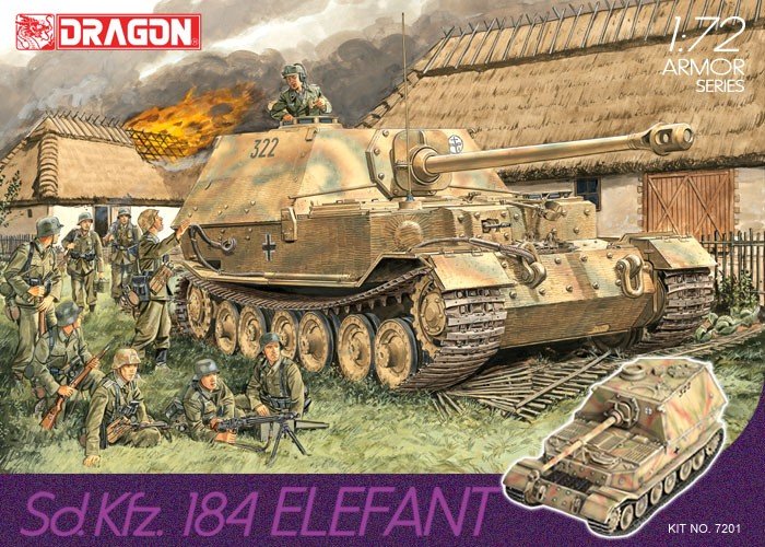 Dragon 7201 SdKfz.184 Éléphant (1/72)