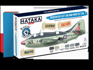 Hataka HTK-BS113 Modern RN Fleet Air Arm paint set vol. 1 (6x17ml) – zdjęcie 2