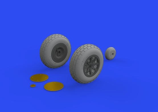 Roues Eduard 632160 P-40E TRUMPETER 1/32 – image 2