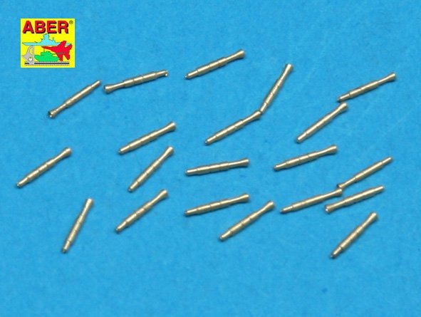 Aber 350L-22 Ensemble de 20 pièces QF 2-pdr 40 mm Mk.VIII Pom Pom canons pour navires de la Royal Navy (1/350)
