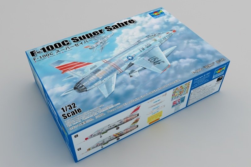 Trumpeter 03221 F-100C Super Sabre 1/32 – image 2