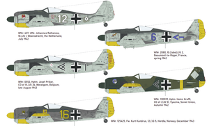 Eduard 82141 Fw 190A-3 chasseur léger, édition ProfiPACK, échelle 1/48 – immagine 3