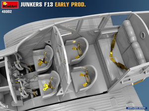 MiniArt 48002 JUNKERS F13. PREMIÈRE PRODUCTION 1/48 – immagine 22