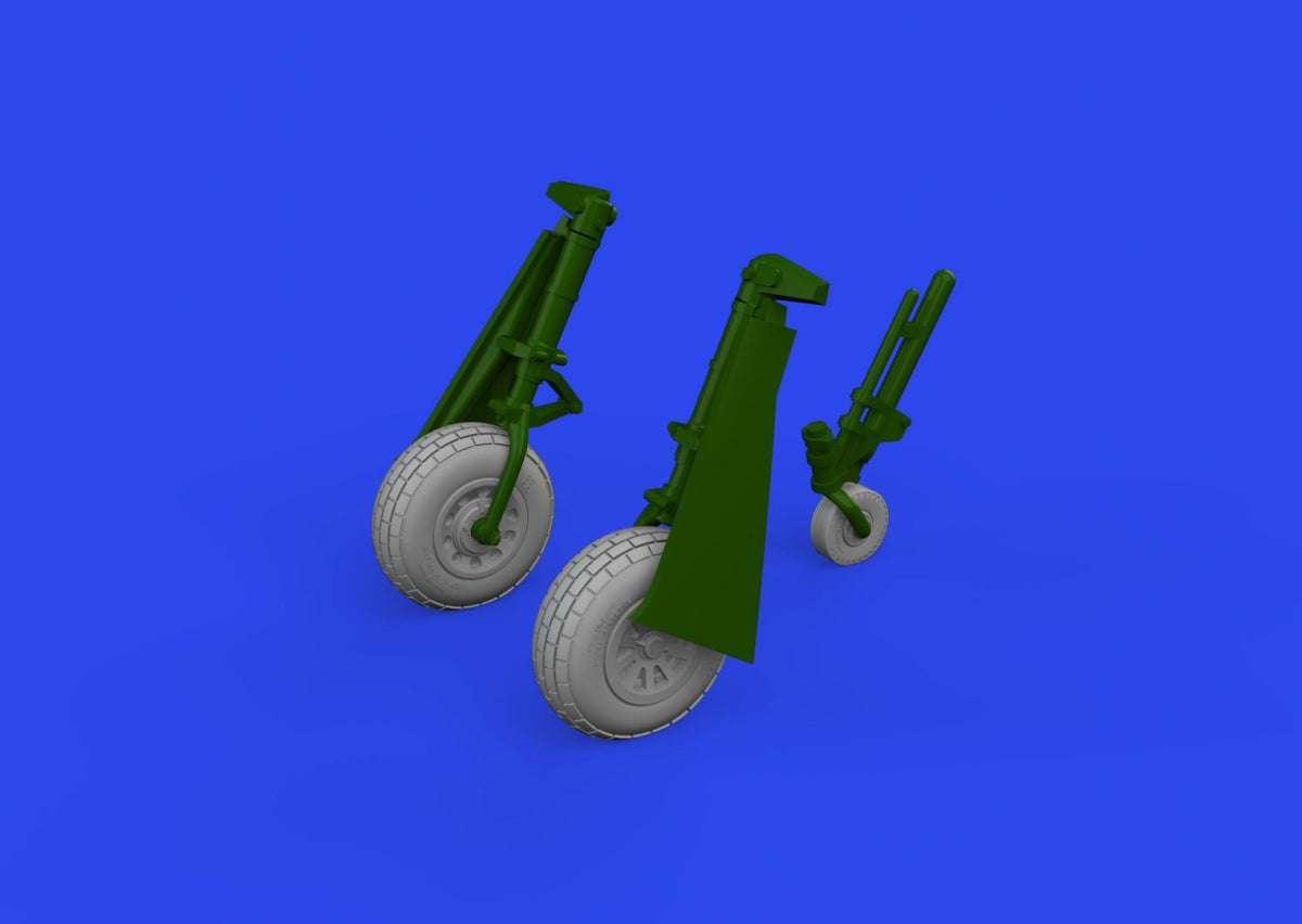 Eduard 672369 P-51D wheels block tread EDUARD 1/72 – zdjęcie 3